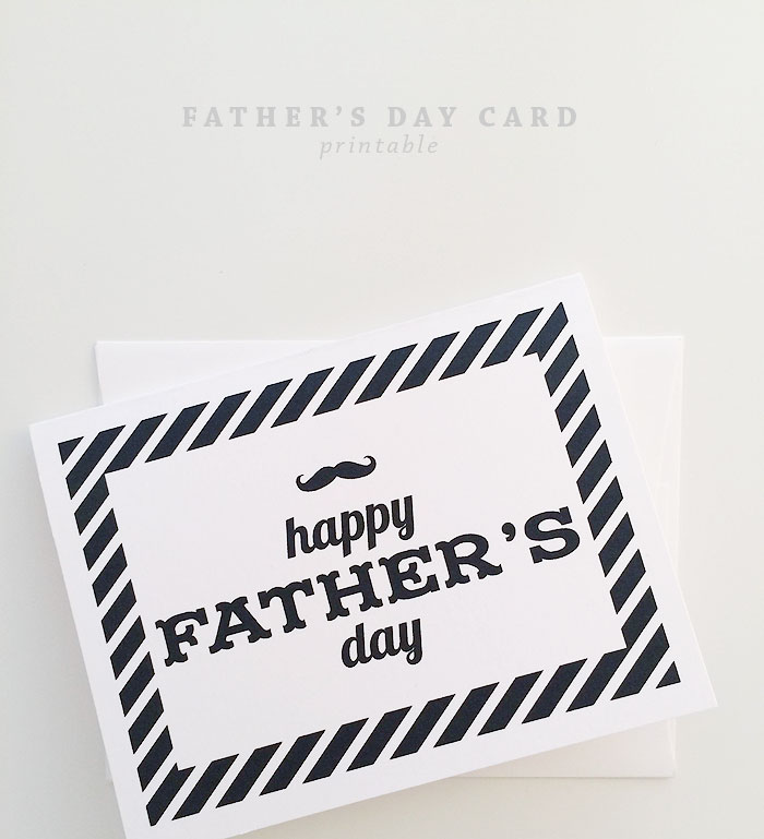 Father's Day Card Printable | Ashlee Proffitt