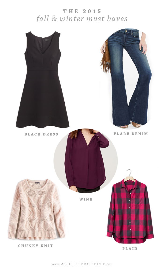 2015 Fall Winter Must Haves | Intentional Style by Ashlee Proffitt & Megan Michele
