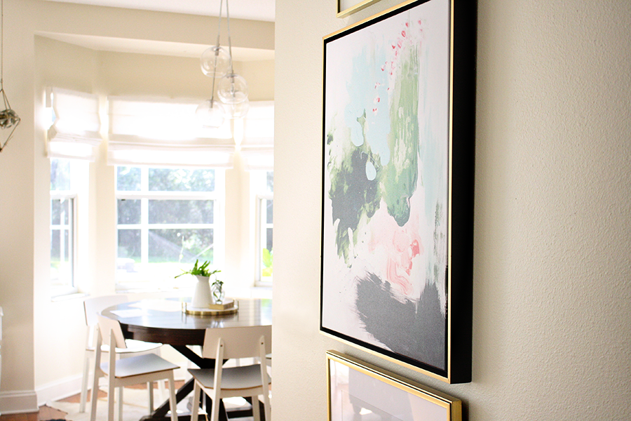 The perfect abstract art for your Gallery Wall | Lindsay Letters | by Ashlee Proffitt