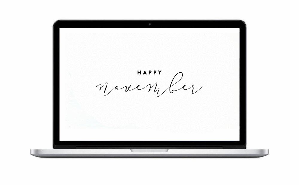 Tech Wallpapers for your phone, tablet or computer | November Wallpapers by Ashlee Proffitt